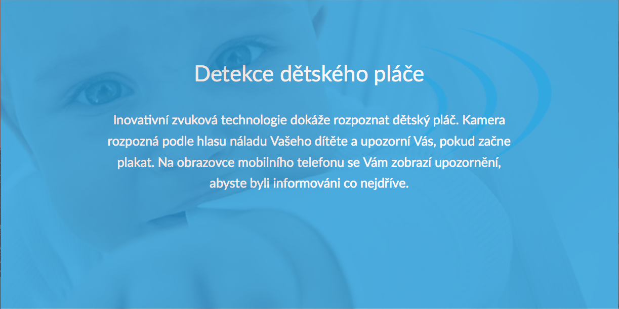 Xiaomi Yi Home IP Camera 1080P - Chytrá IP kamera s detekcí dětského pláče chůva hlídač chytrá chůvička